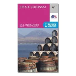 Landranger 61 Jura & Colonsay Map With Digital Version
