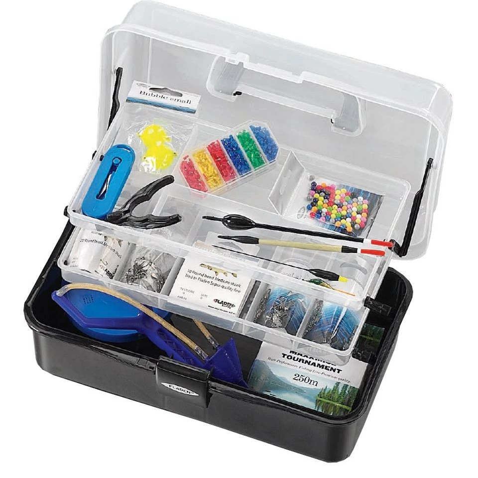 Fladen Complete Freshwater Box - Barbless Hooks 1 Fladen Complete Freshwater Box - Barbless Hooks