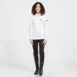 Childs Team Long Sleeve Base Layer White -Shakespeare Outdoor Sales Store go 517321 c