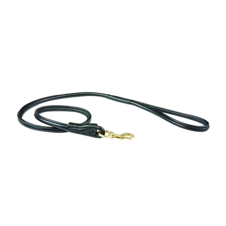 Weatherbeeta Rolled Leather Dog Lead 3 Weatherbeeta Rolled Leather Dog Lead - Image 3