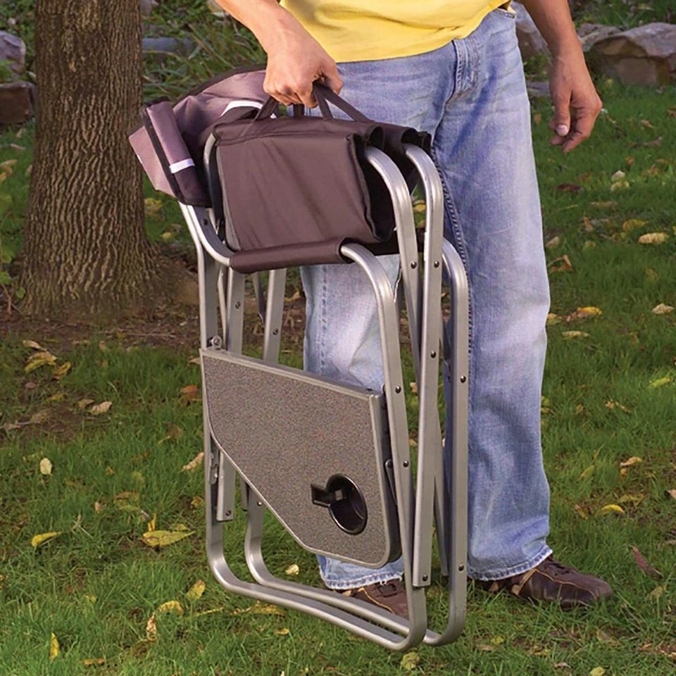 Coleman Camping Chair With Folding Table 2 Coleman Camping Chair With Folding Table - Image 2